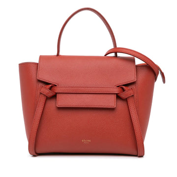 Celine Nano Grained Calfskin Belt Bag