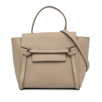 Celine Nano Grained Calfskin Belt Bag