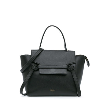Celine Pico Grained Calfskin Belt Bag