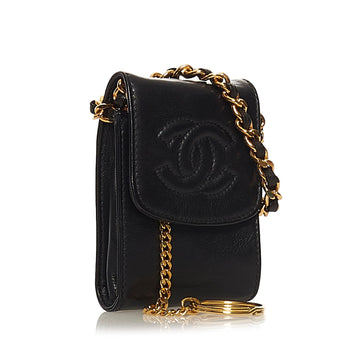Chanel CC Lambskin Leather Multi Case (SHG-34250)