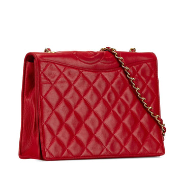 Chanel CC Quilted Lambskin Full Flap (SHG-7wGs7j)