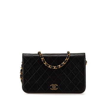 Chanel CC Quilted Lambskin Full Flap (SHG-mUBWMR)