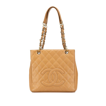 Chanel Caviar Petite Shopping Tote (SHG-I7LR2n)