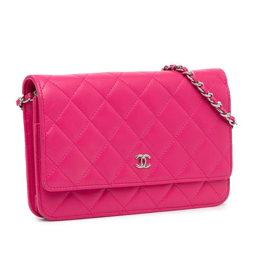 Chanel Classic Lambskin Wallet on Chain (SHG-rgu6gY)