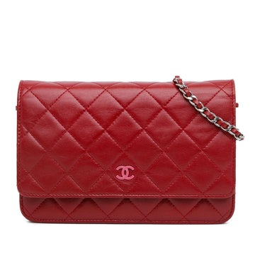 Chanel Classic Lambskin Wallet on Chain (SHG-VSwCPj)