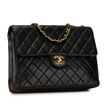Chanel Jumbo Classic Lambskin Single Flap (SHG-DPt2yY)