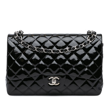 Chanel Jumbo Classic Patent Double Flap (SHG-RpHTAb)