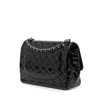 Chanel Jumbo Classic Patent Double Flap
