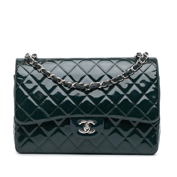 Chanel Jumbo Classic Patent Double Flap (SHG-1iWSwn)