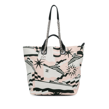 Chanel La Pausa Bay Shopping Tote (SHG-BHPMOc)