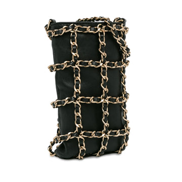Chanel Lambskin Tech Me Out Clutch With Chain (SHG-V9wJ7z)