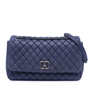 Chanel Large Calfskin New Bubble Flap
