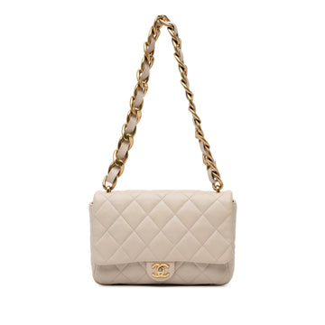 Chanel Large Quilted Lambskin Funky Town Flap (SHG-rVajv5)