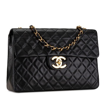 Chanel Maxi XL Classic Lambskin Single Flap (SHG-vNBmIg)