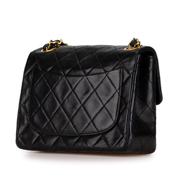 Chanel Mini Square Classic Lambskin Single Flap (SHG-uffUKC)