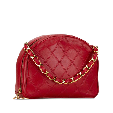 Chanel Quilted Calfskin Chain Handbag (SHG-SI6CSU)