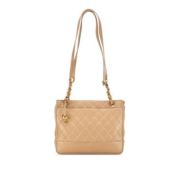 Chanel Quilted Lambskin Shoulder Bag (SHG-lhMLve)