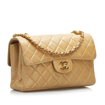 Chanel Small Classic Lambskin Double Flap (SHG-qInhiS)