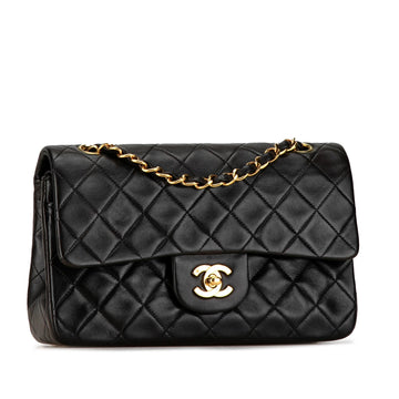 Chanel Small Classic Lambskin Double Flap (SHG-PD17B9)