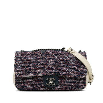 Chanel Small Classic Tweed Flap Bag (SHG-YQ0Puk)