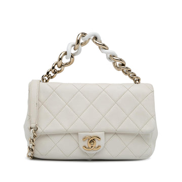 Chanel Small Elegant Chain Single Flap (SHG-fx2KQZ)