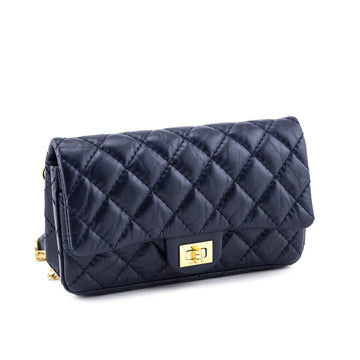 Chanel Marine Quilted Aged Calfskin Reissue Belt Bag