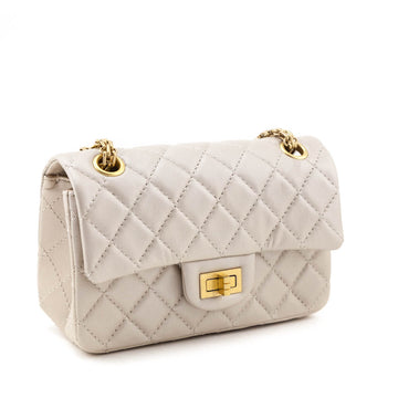 Chanel Metallic Quilted 2.55 Reissue Mini Flap Bag