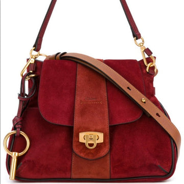 Chloé Lexa Suede  Crossbody Bag