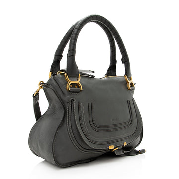 Chloe Calfskin Marcie Medium Satchel (SHF-19059)