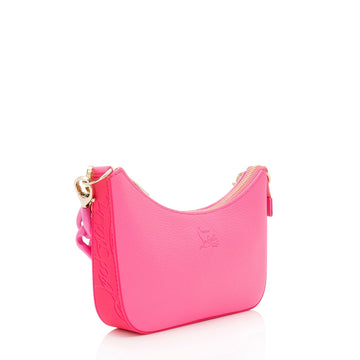 Christian Louboutin Calfskin Loubila Mini Chain Shoulder Bag (SHF-MCUbQo)