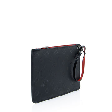 Christian Louboutin Embossed Leather Loubinthesky Pochette