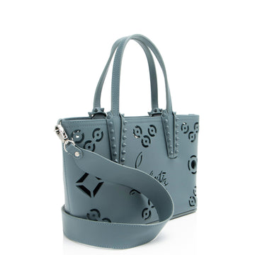 Christian Louboutin Perforated Leather Loubinthesky Cabata Mini Tote