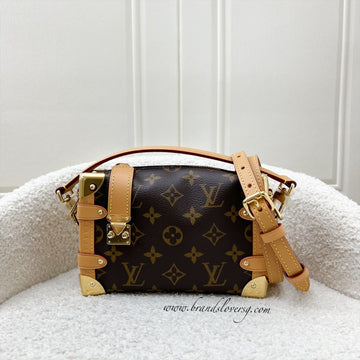 LV Side Trunk PM Bag in Monogram Canvas and GHW