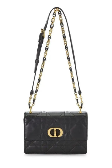 DIOR CANNAGE LAMBSKIN LEATHER SMALL MISS CARO BAG