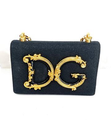 DOLCE & GABBANA NAPPA DG GIRLS SHOULDER BAG