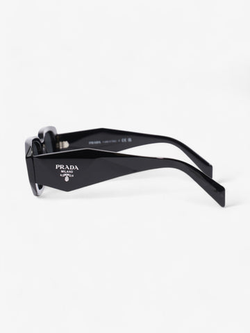Prada Rectangular Framed Sunglasses Black Acetate 145mm
