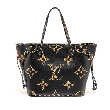 Louis Vuitton Neverfull MM GIANT Monogram Canvas Multicolour GHW