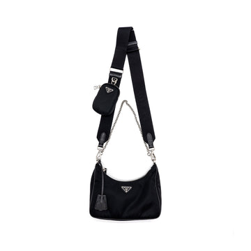 Prada Reedition 2005 Re-Nylon Black SHW