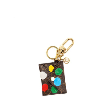 Louis Vuitton x YK Kirigami Monogram Painted Dots Key Ring GHW