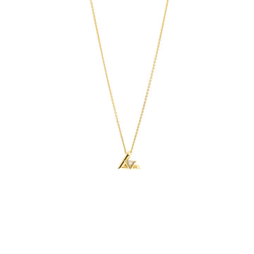Louis Vuitton LV Volt One Small Pendant Yellow Gold/Diamond