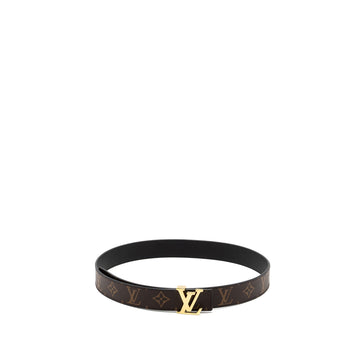 Louis Vuitton Size 80 Belt Monogram Canvas Black GHW