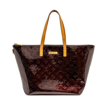 Louis Vuitton Vernis Bellevue Bag Patent Amarante GHW