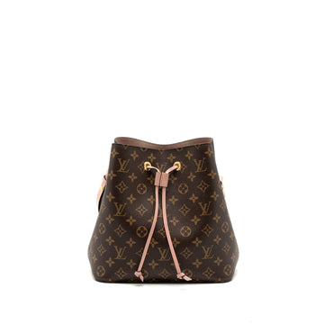 Louis Vuitton Neonoe MM Monogram Canvas Rose Poudre GHW