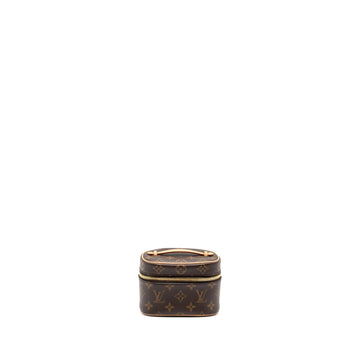 Louis Vuitton Nice Nano Vanity Monogram Canvas GHW