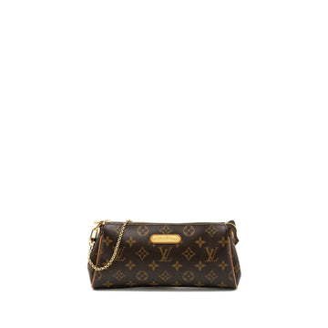 Louis Vuitton Eva pochette monogram canvas GHW