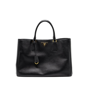 Prada Saffiano Tote Bag Calfskin Black GHW