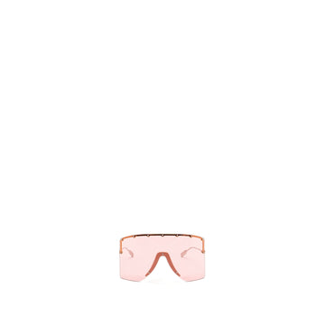 Gucci Mask-Frame Sunglasses GG1244S Multicolour Silver/ Gold Tone