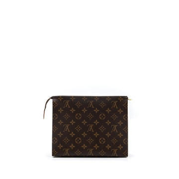 LOUIS VUITTON TOILETRY POCHETTE 26 MONOGRAM CANVAS GHW