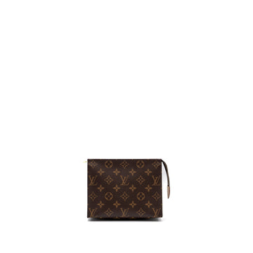 Louis Vuitton Toiletry Pouch 19 Monogram Canvas GHW