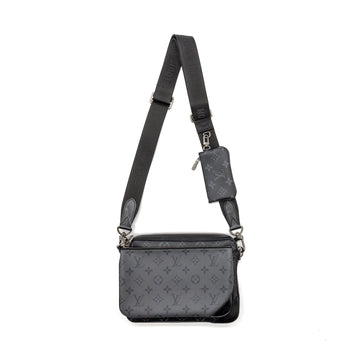 Louis Vuitton Trio Messenger Bag Monogram Eclipse SHW